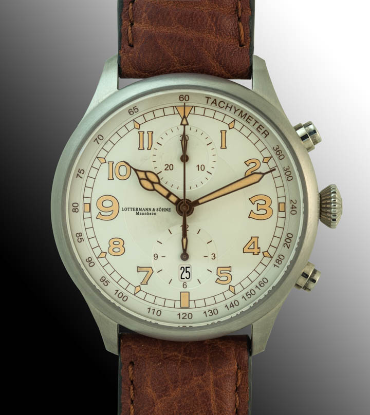 Lottermann Uhren Vintage Chronograph Uhr